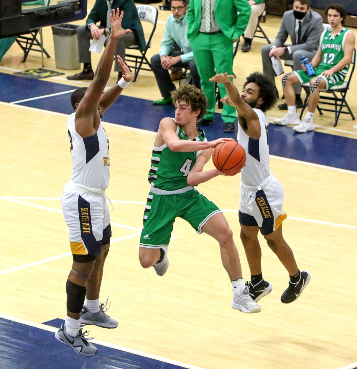 Valpo/SB Riley, boy's basketball regionals